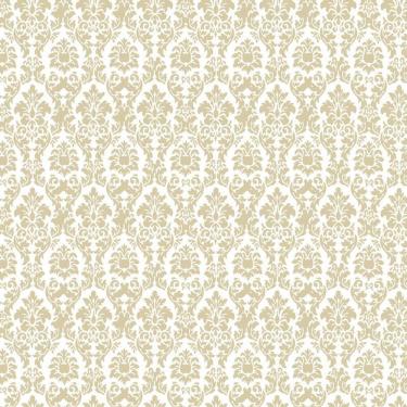 Imagem de Papel De Parede Ouro Opaco E Branco Adesivo Quarto Sala