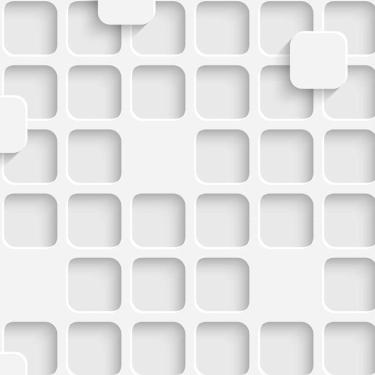 Imagem de Papel De Parede 3D Quadradinhos Pequenos Adesivo Sala Quarto