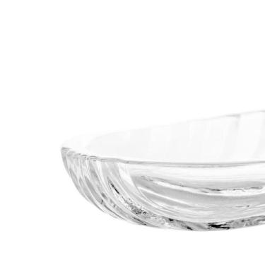 Imagem de Travessa Lyor Leaf de Vidro 32,5cm x 12,5cm x 3cm