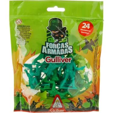 Imagem de Forças Armadas Coloridas, 24 peças, Gulliver