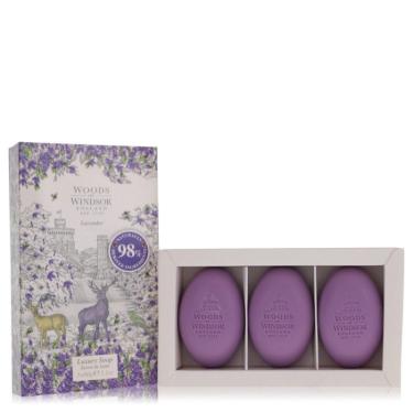 Imagem de Perfume Feminino Lavender Woods Of Windsor 3 X 60 Fine English Sabonete