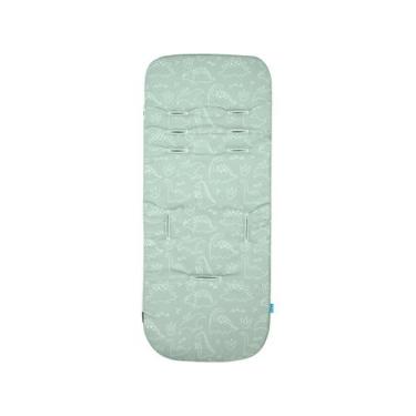 Imagem de Almofada para Carrinho de Bebê Dino Buba Verde, Verde