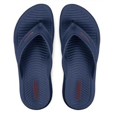 Imagem de Chinelo Ortopédico Super Leve Masculino Boaonda Bolt Conforto Cor:Preto + Grafite;Tamanho:43-Masculino