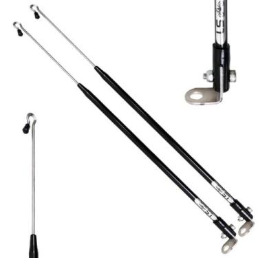 Imagem de Kit 2 Antena Corta Pipa Linha Anti Cerol Fio Retrovisor 2 Estágios Ret