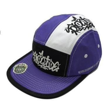 Imagem de Boné Trip Side Five Panel Aba Flex StreetWear Roxo BN06-Masculino