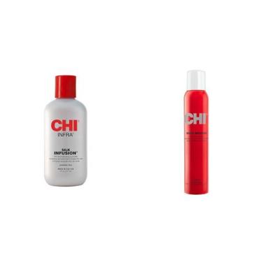Imagem de Pacote de tratamento capilar CHI Silk Infusion 177mL e Shine 150mL