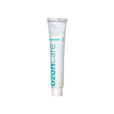 Imagem de Creme Dental Ozonizado Natural Vegano Menta Sem Flúor Prevenção Cárie 