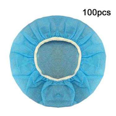 Imagem de 100 Pcs Protetor Descartável Fone De Ouvido 6cm - - OTDTY, Azul