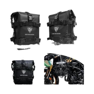 Imagem de Bolsa Impermeável Para Moto 2PCS 5L-8L Para Armazenamento De Ferrament