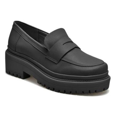 Imagem de Sapato Mocassim Feminino - Via Marte, Preto, 37