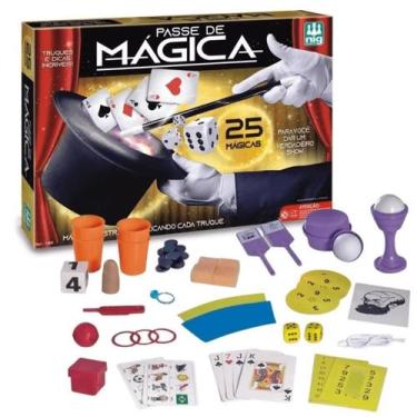 Imagem de Jogo Passe de Mágicas 25 Truques para Crianças Nig Brinquedo - Nig Bri