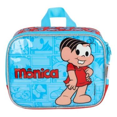 Imagem de Lancheira Térmica Escolar Infantil Turma da Mônica Magali - Luxcel, Az