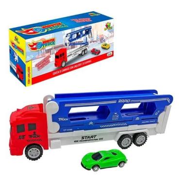Imagem de Caminhão Cegonha Monster Truck Disparador - Art Brink
