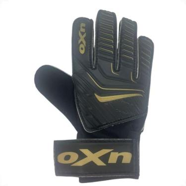Imagem de Luva Goleiro OXN Track Adulto, Preto dourado, 11