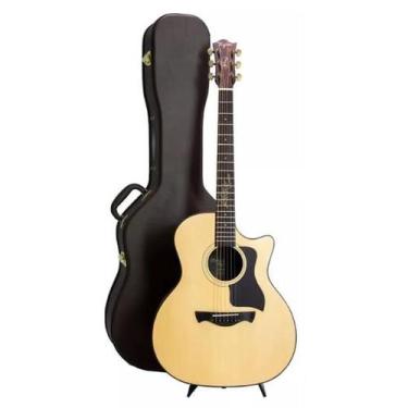 Imagem de Violão Tagima Olive Grace Signature Cacau Santos C/ Case NTOP Eletroac