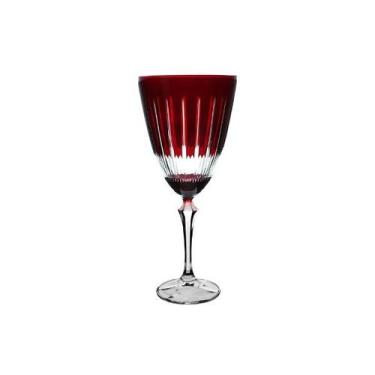 Imagem de Taça para Água L'Hermitage Elizabeth Cristal Vermelha 350ml: Sofistica