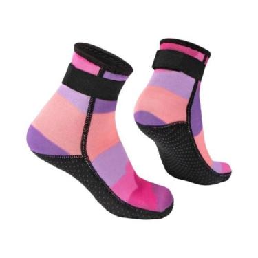 Imagem de Meias De Mergulho Em Neoprene De 3mm Para Crianças, Antiderrapantes, E