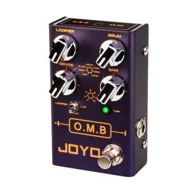 Imagem de Pedal de bateria Looper JOYO O.M.B R-06 para guitarra elétrica