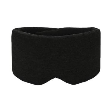 Imagem de Máscara De Dormir Ajustável E Respirável 100% Algodão, Protetor Ocular