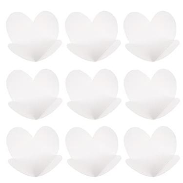 Imagem de 200 Unidades Bandeja De Chocolate Bandejas De Embalagem De Trufas De Chocolate Forros De Cupcake Copos De Forros De Trufas Cartões Base De Chocolate Branco Natal Papel Noiva Minia