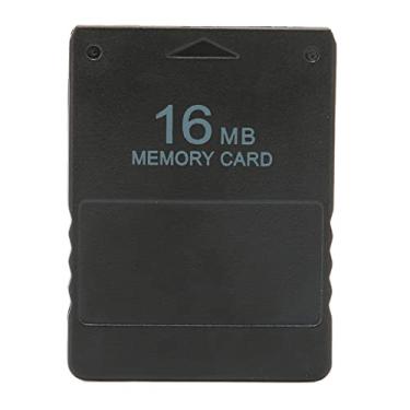 Imagem de Cartão de memória para Playstation 2, 8 MB - 256 MB Cartão de memória de console de jogos de alta velocidade para PS2, Plug and Play (16 MB)