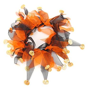 Imagem de Shanrya Vestido para galinhas, gola de galinha para o Natal vestido colorido de galinha para o dia das bruxas, vestido combinando vermelho e verde, para decoração de festivais de frango (Halloween, tamanho único)