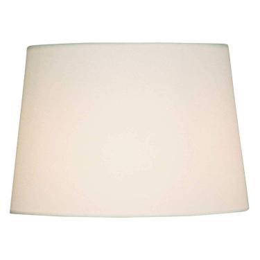 Imagem de Cúpula em Tecido Basic 27cmx38cmx32cm Bella Iluminação Branco