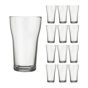 Imagem de Jogo 12 Copo 200ml Boteco Cerveja Bar Restaurante Chop Nadir