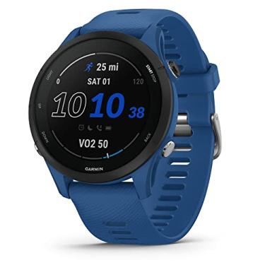 Imagem de Garmin Forerunner® 255, smartwatch de corrida GPS, Advanced Insights, bateria de longa duração, azul maré