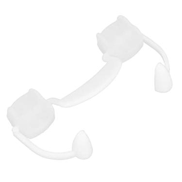 Imagem de Cuifati Dentes de vampiro, plástico + silicone, material de segurança com contas de reparo de dentes, acessório de fantasia, lembrancinhas de festa