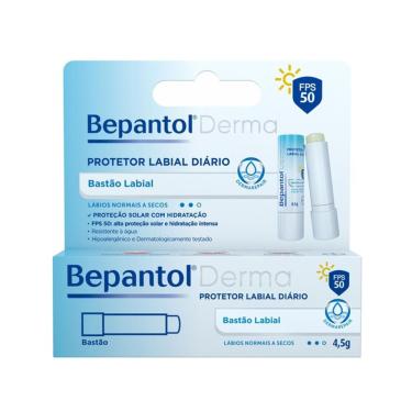 Imagem de Protetor Labial Bepantol Derma FPS 50 4,5g Bayer S.A