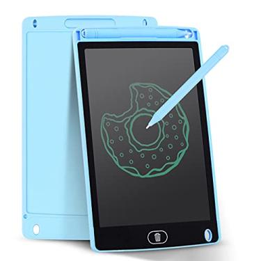 Imagem de Mingzhe Tablet de escrita LCD portátil de 8 polegadas ultra-fino prancheta eletrônica reutilizável almofada de caligrafia com caneta stylus botão apagar presente para crianças estudantes adultos em ca
