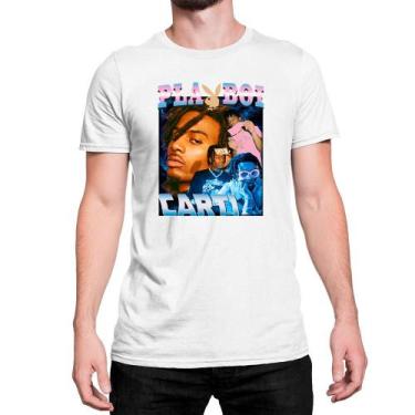 Imagem de Camiseta T-Shirt Playboi Carti Trap Rapper Money Algodão - Mecca
