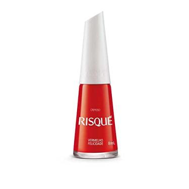 Imagem de Risqué Felicidade - Esmalte Cremoso, Vermelho, 8ml