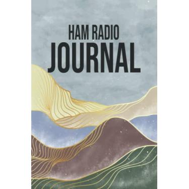 Imagem de Ham Radio Journal: Amateur Radio Operator Station Log Book - 6 x 9" 110 Pages Notebook