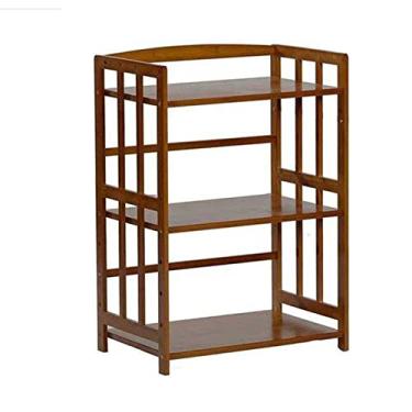 Imagem de KIZQYN Suporte de impressora de madeira organizador de prateleira de mesa para armários de arquivo de escritório arquivo de móveis de escritório arquivo armário impressora de mesa (cor: modelo AJ)