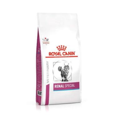Imagem de Ração Royal Canin Veterinary Renal Para Gatos Adultos - 4Kg