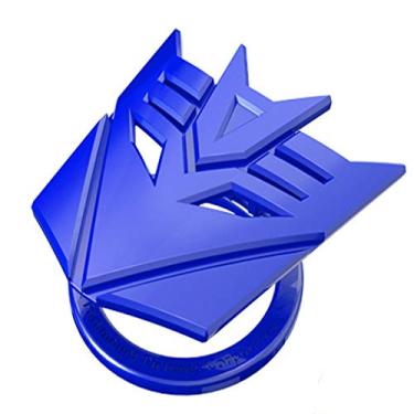 Imagem de Transformers Carro Botão Iniciar Capa Protetora Interior Modificação Ignição Interruptor Adesivos Decorativos Metal (Azul)