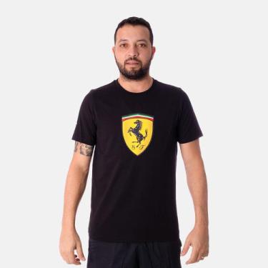 Imagem de Camiseta Puma Scuderia Ferrari Preta