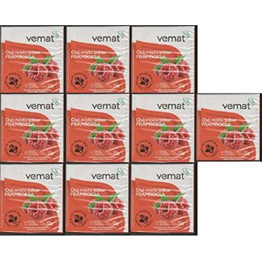 Imagem de Cha Frutado De Framboesa 10 Saches Vemat 10 Caixas