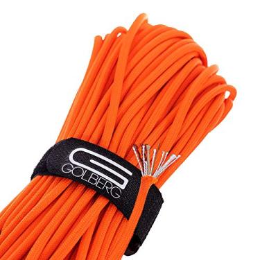 Imagem de Golberg Fio de pesca integrado tipo III de 280 kg, corda de paracorde/paraquedas à prova d'água para acampamento ao ar livre - 11 linhas em uma