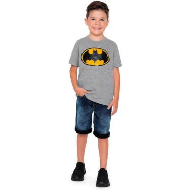 Imagem de Camiseta Infantil Verão Menino, Batman, Produto Oficial - Fakini