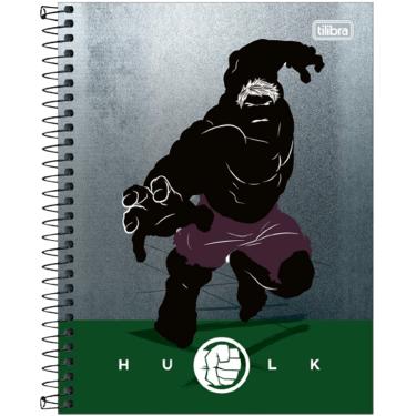 Imagem de Caderno Colegial 160 Fls 10 matérias Tilibra Avengers Hulk