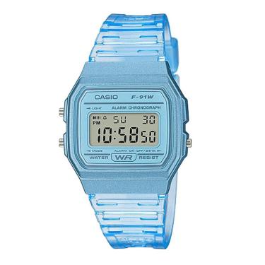 Imagem de Relógio Casio Digital Claro F-91WS-2DF-SC-Unissex