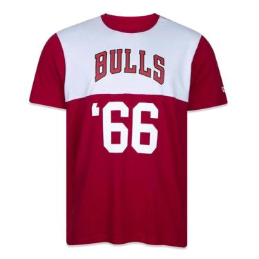 Imagem de Camiseta New Era Chicago Bulls Core Vermelho