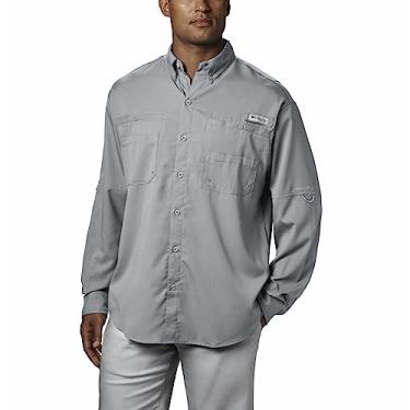 Imagem de Columbia Camisa masculina PFG Tamiami™ II de manga comprida, cinza frio, grande