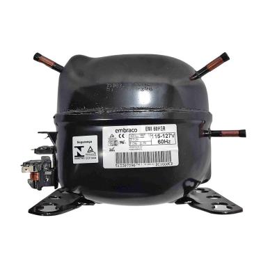 Imagem de Compressor Embraco 1/6 127v R134 Emi60her