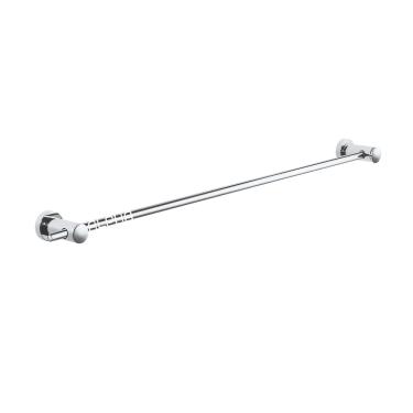 Imagem de Suporte Toalheiro Banheiro Porta Toalha Reto Banho Inox