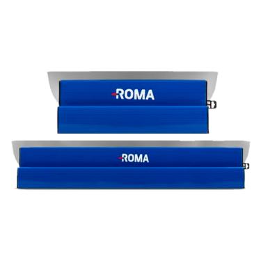 Imagem de Desempenadeira Nivel Pro Berox Aço Inox 25cm 40cm 60cm Roma