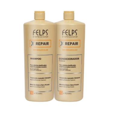 Imagem de Felps Prof. X Repair Kit Shampoo 1L + Condicionador 1L